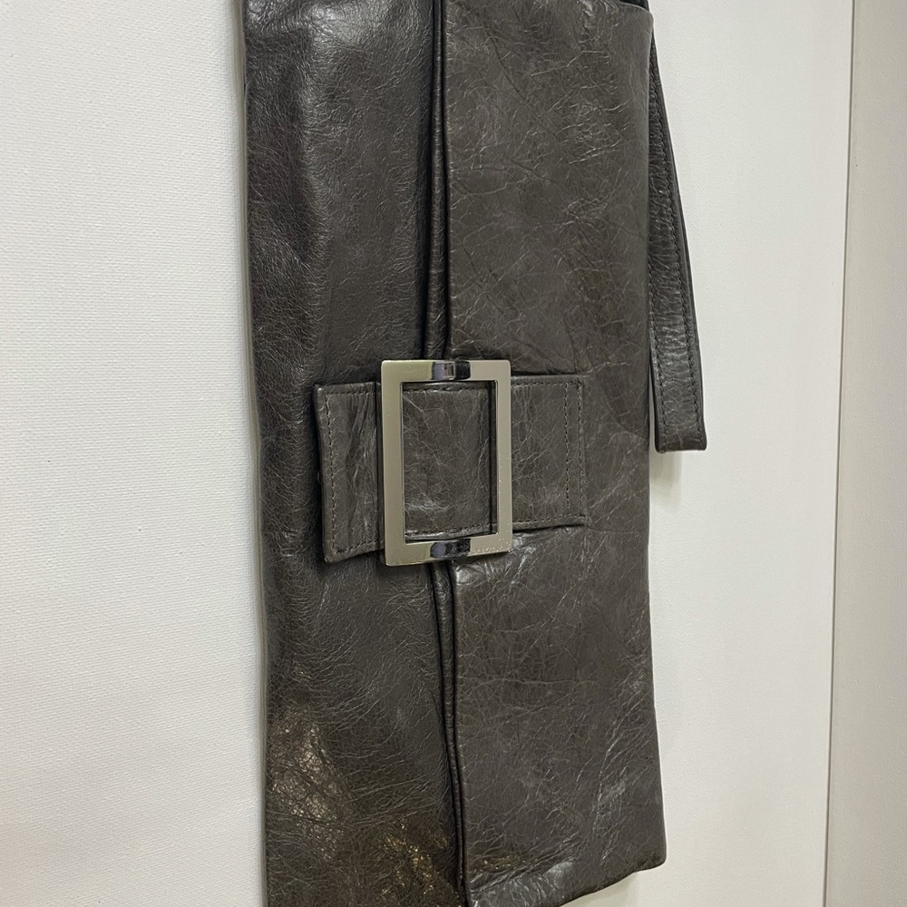 Genuine leather clutch